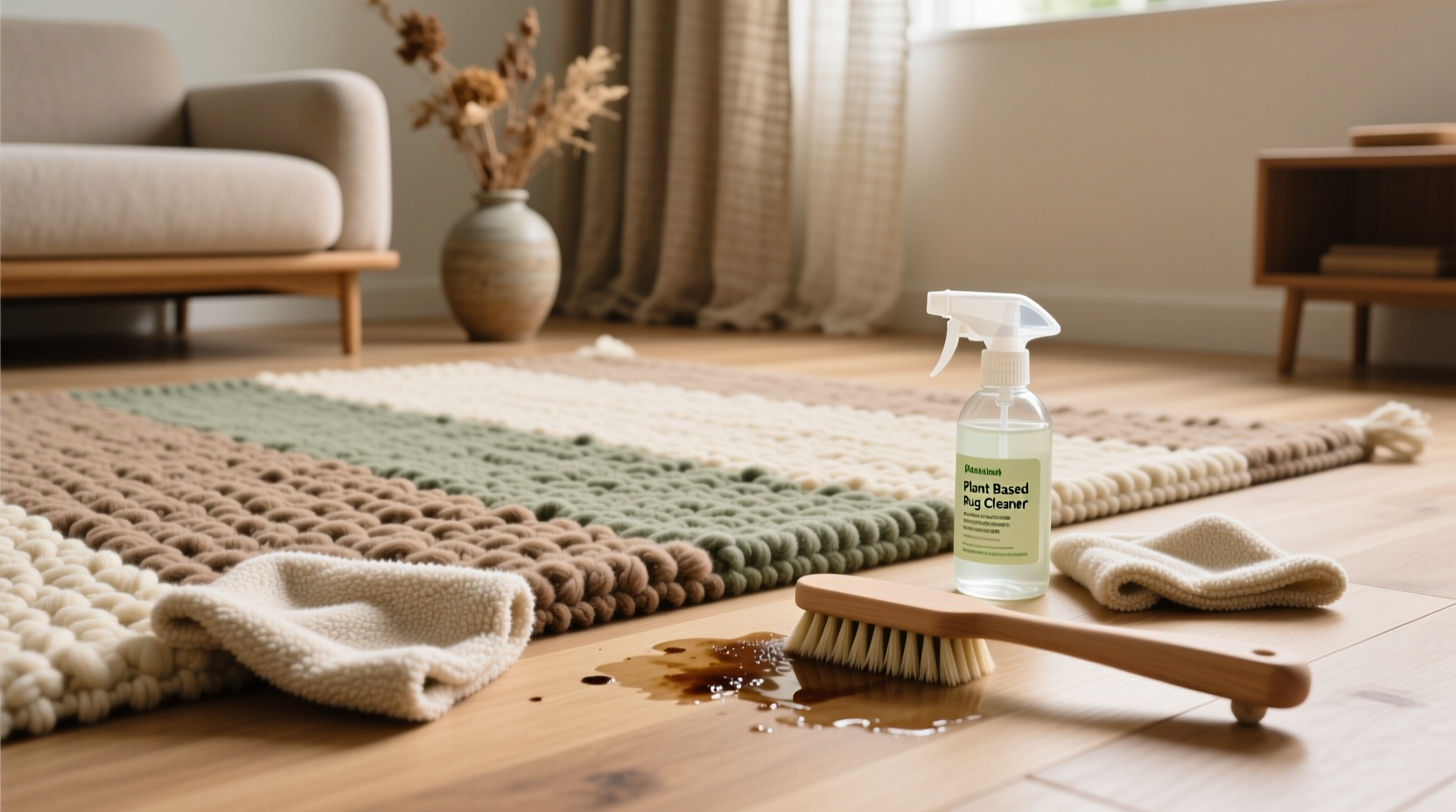 eco friendly wool rug cleaning tips