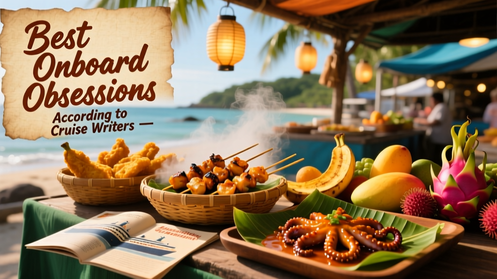 Best Onboard Obsessions According to Cruise Writers: What Travel Journalists Can’t Stop Ordering, Snacking On, or Sneaking Into Their Carry-Ons