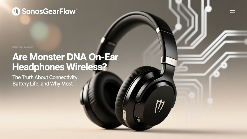 Are Monster DNA On-Ear Headphones Wireless? (2026)