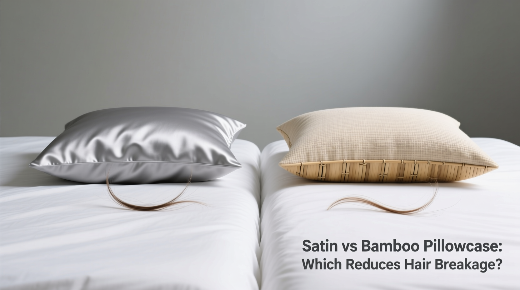 satin pillowcase vs bamboo pillowcase which one actually reduces hair breakage