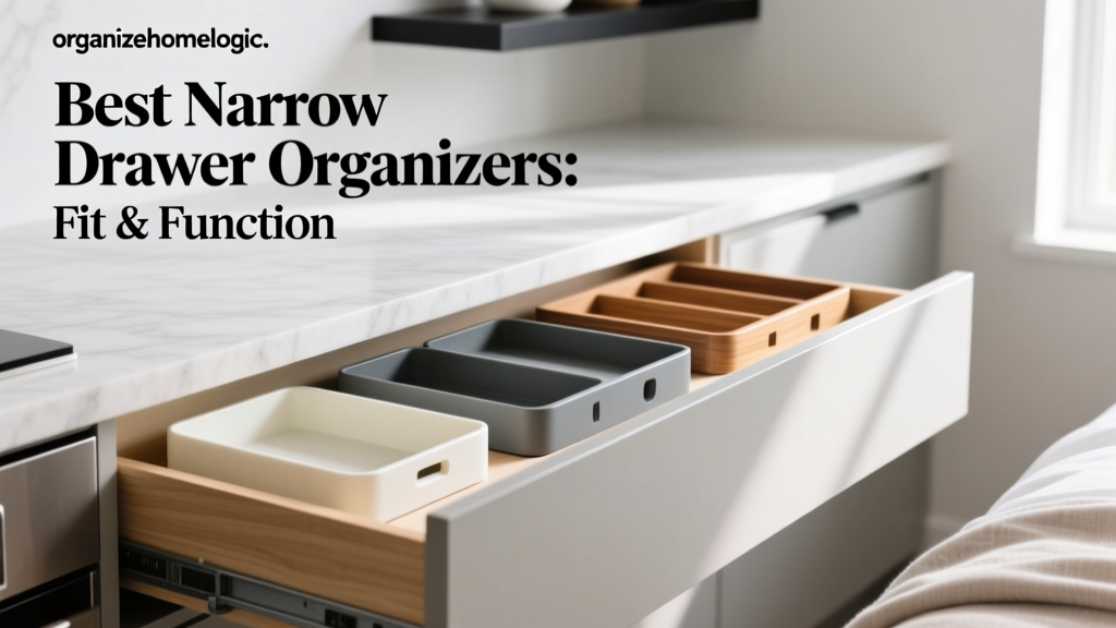 Best Narrow Drawer Organizers: Fit & Function