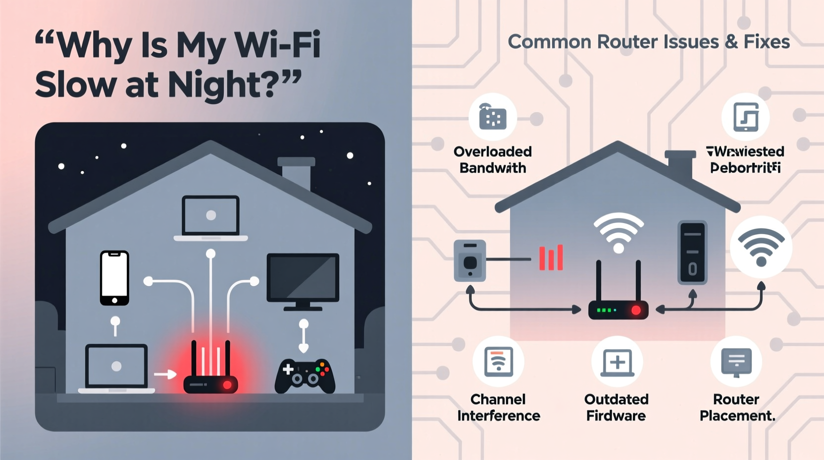 Why Is My Wifi Slow At Night Common Router Issues And How To Fix Them