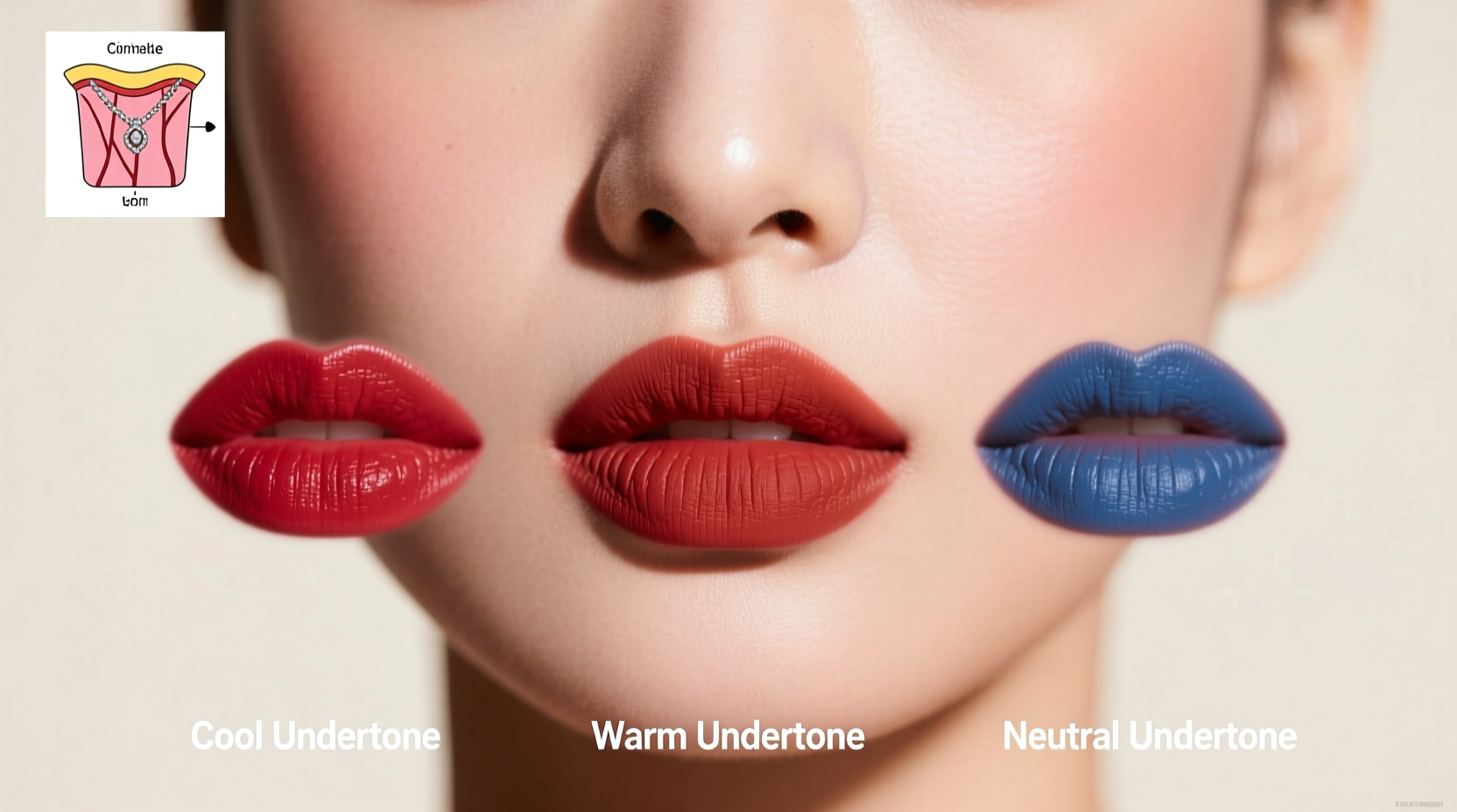 how to choose the right shade of red lipstick based on your undertone not your outfit