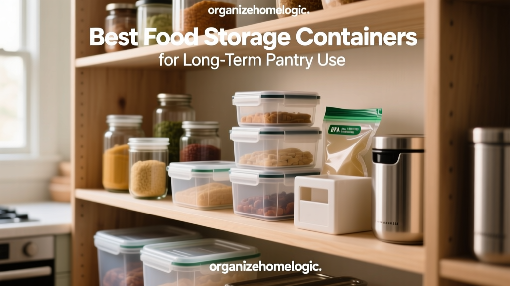 Best Food Storage Containers for Long-Term Pantry Use