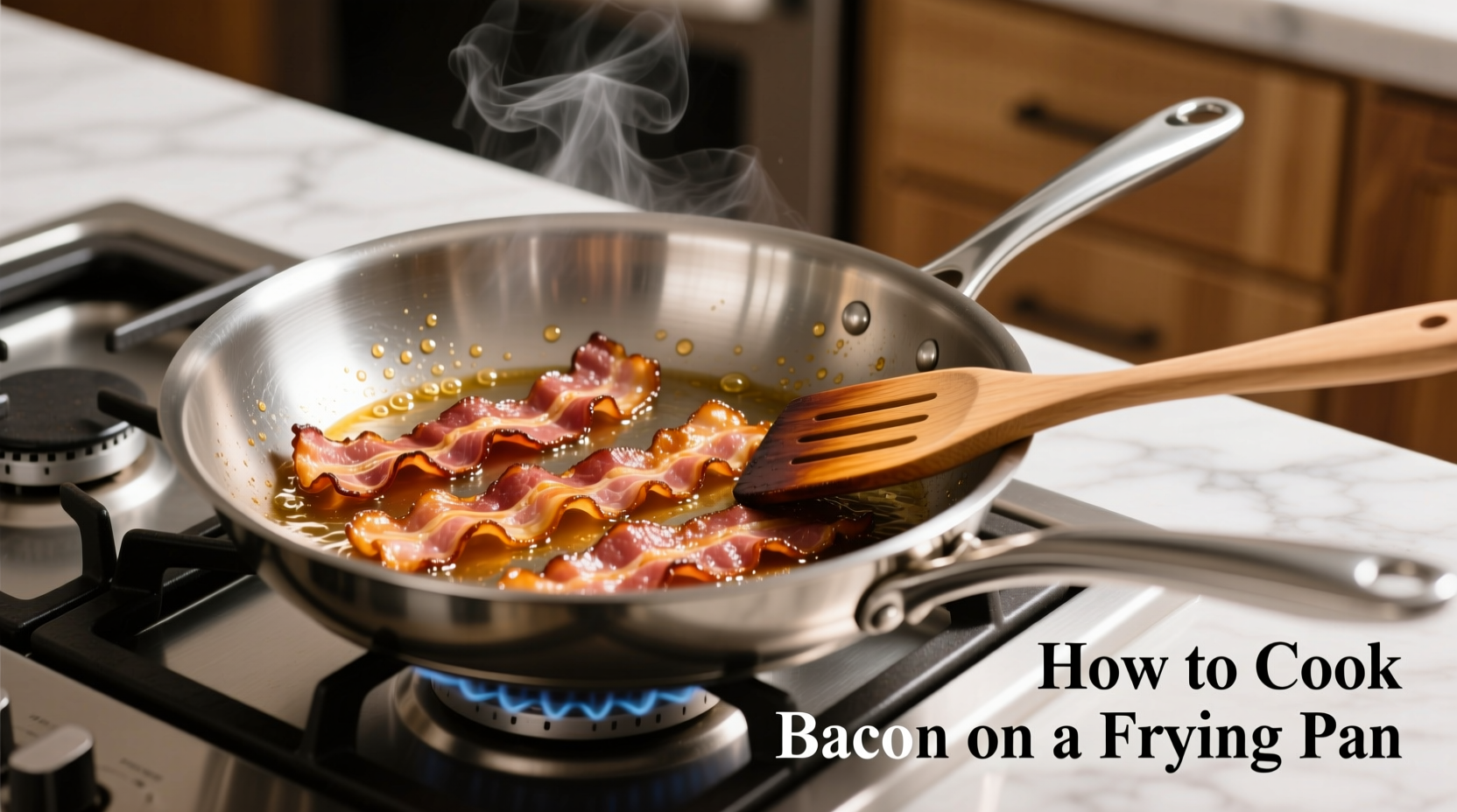 how to cook bacon on a frying pan