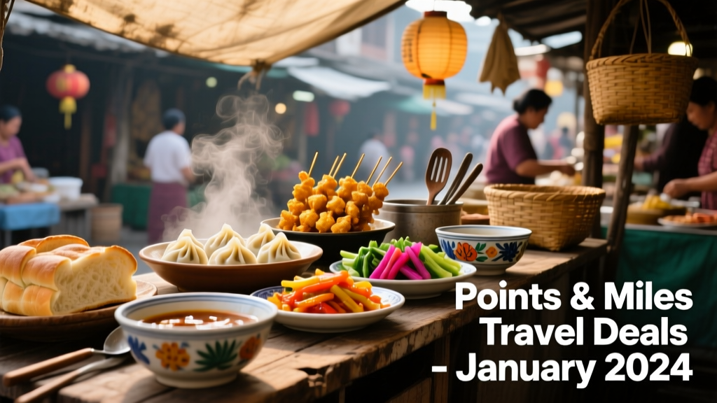January 2024 Points and Miles Travel Deals: Maximize Value on Flights, Hotels, and Transfers