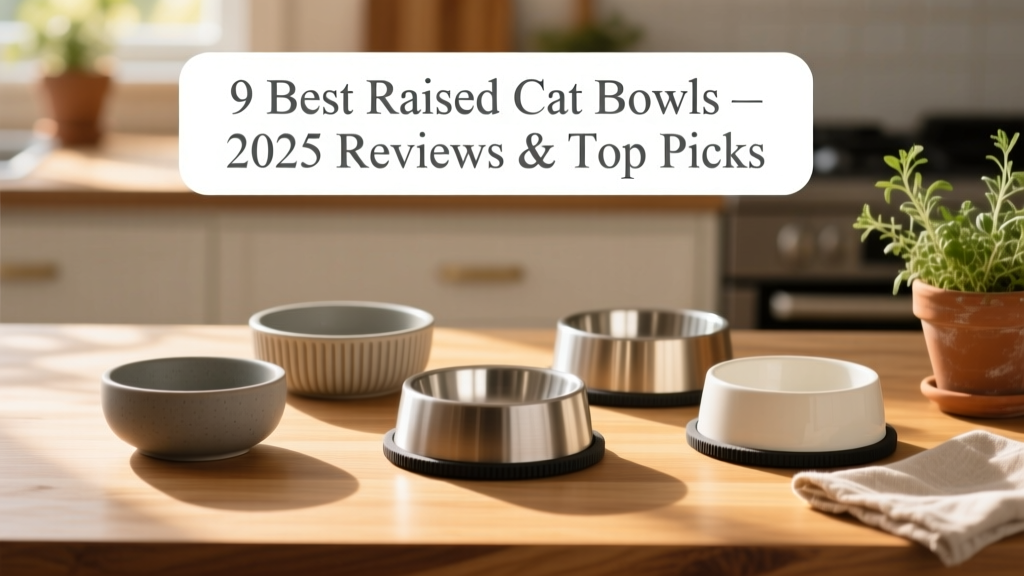 9 Best Raised Cat Bowls – 2025 Reviews & Top Picks