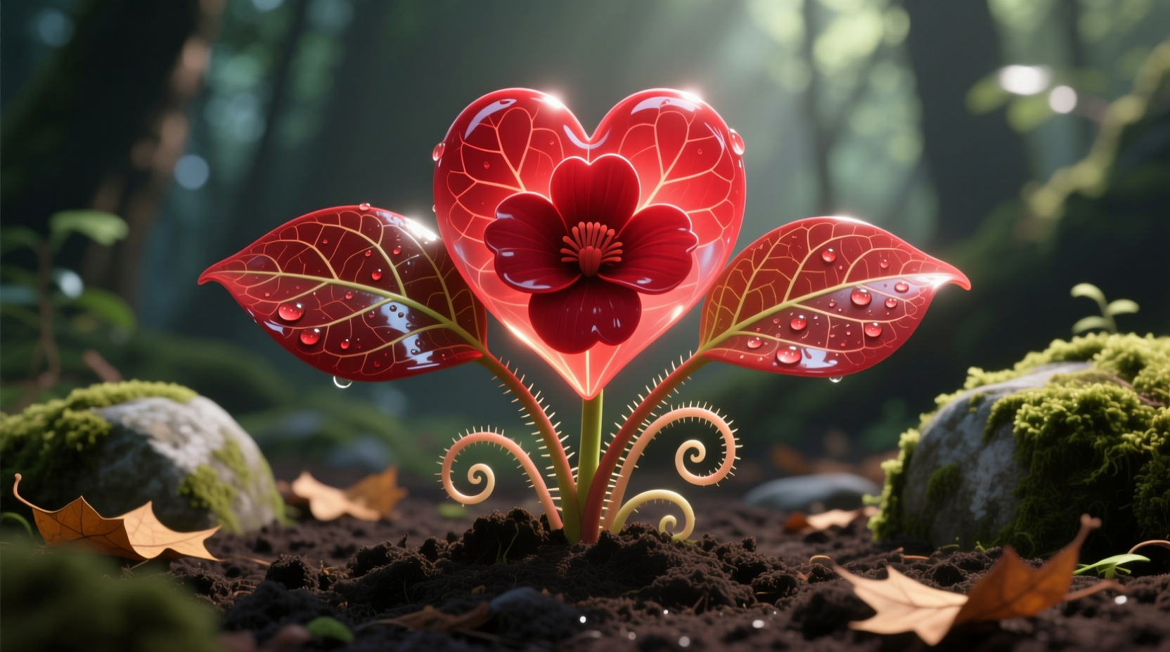 red heart plant