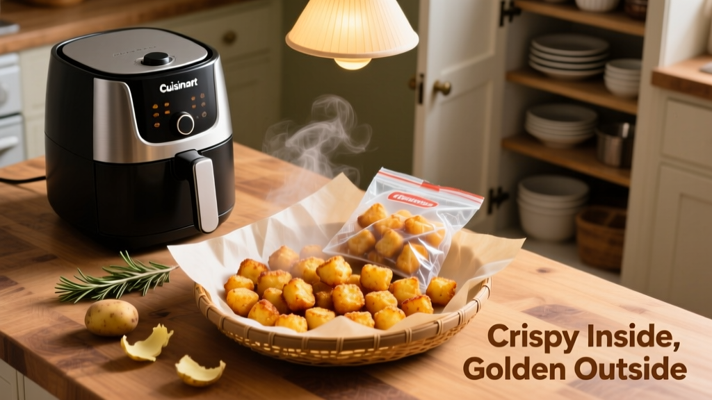 Perfect Frozen Tater Tots in a Cuisinart Air Fryer
