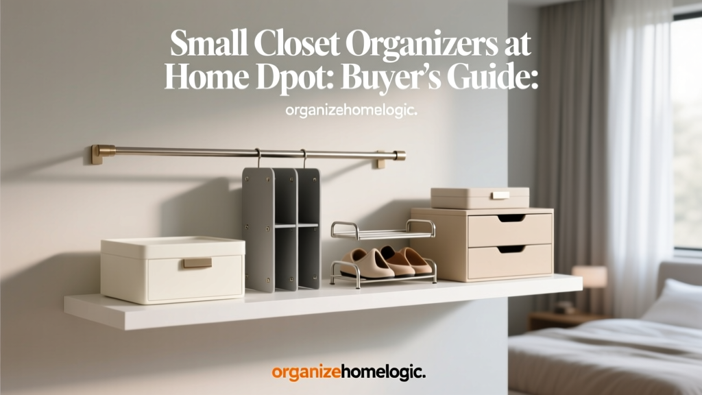 Small Closet Organizers at Home Depot: Buyer's Guide