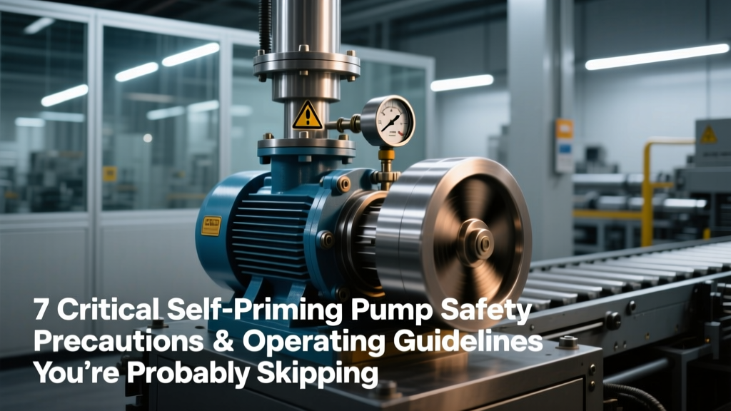 7 Critical Self-Priming Pump Safety & Operation Rules