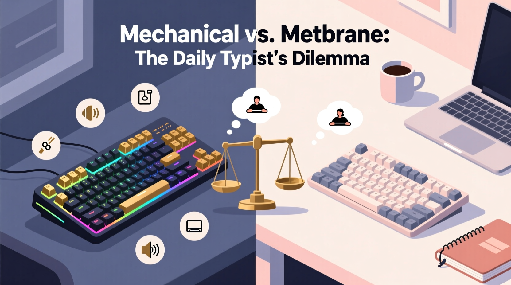 should you invest in a mechanical keyboard for everyday typing or stick with membrane