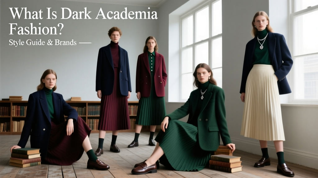 What Is Dark Academia Fashion? Style Guide & Brands