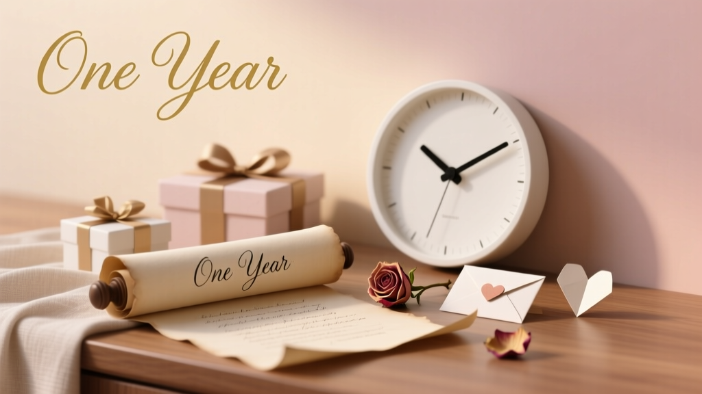 1-Year Wedding Anniversary Gifts: Paper & Clock Ideas