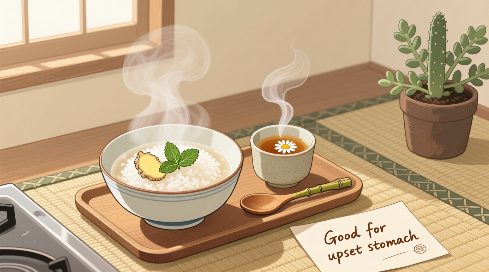 what is good food for an upset stomach