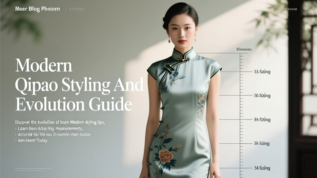 Modern Qipao Guide: Evolution, Styling, and Sizing Tips