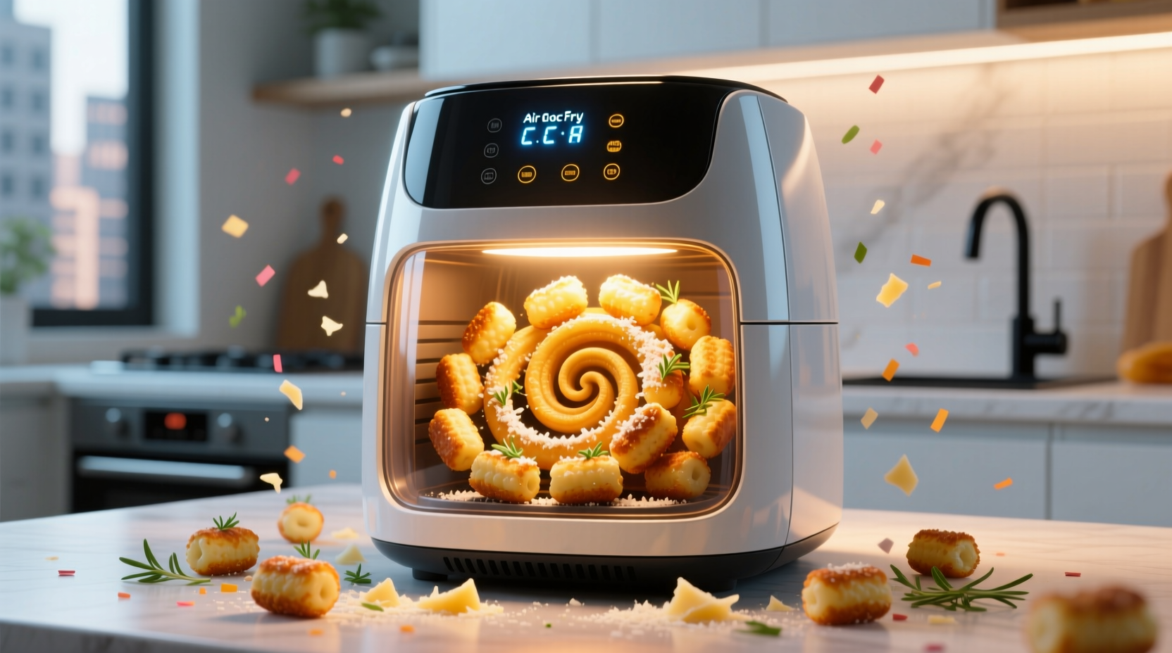 in defense of the air fryer and really good gnocchi
