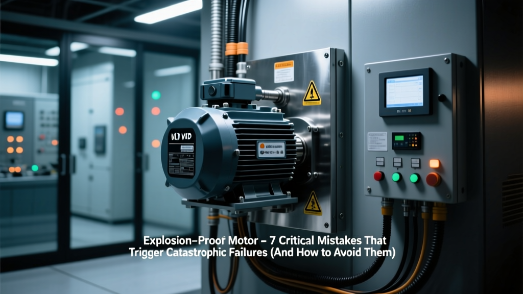 Explosion-Proof Motor: 7 Mistakes That Cause Catastrophic
