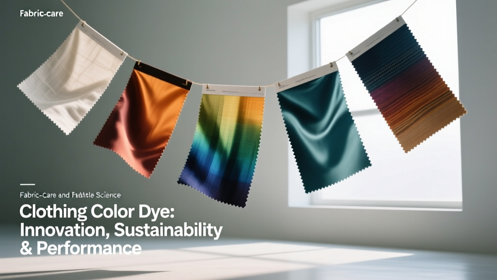 Clothing Color Dye: Innovation, Sustainability & Performance