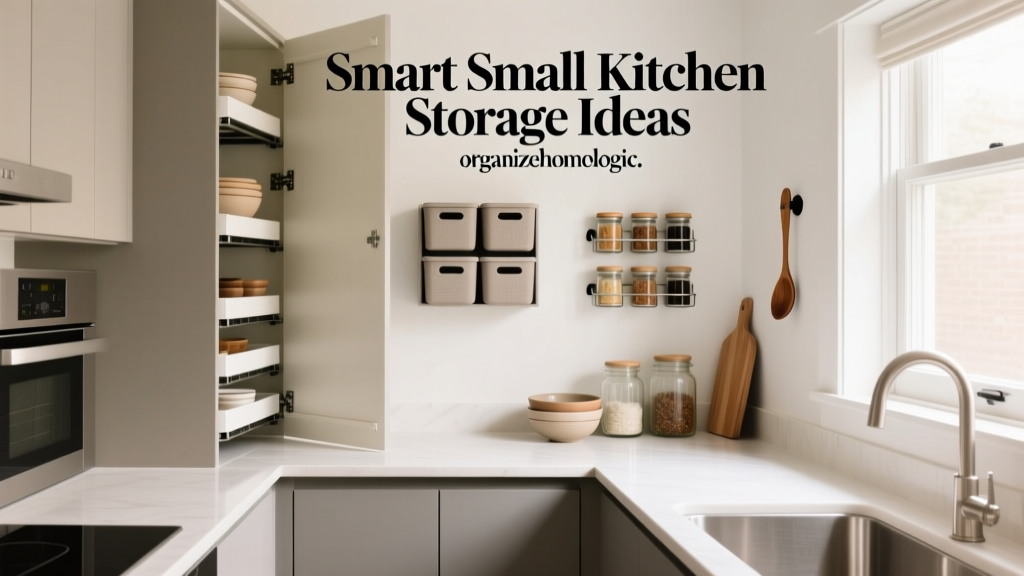 Smart Small Kitchen Storage Ideas