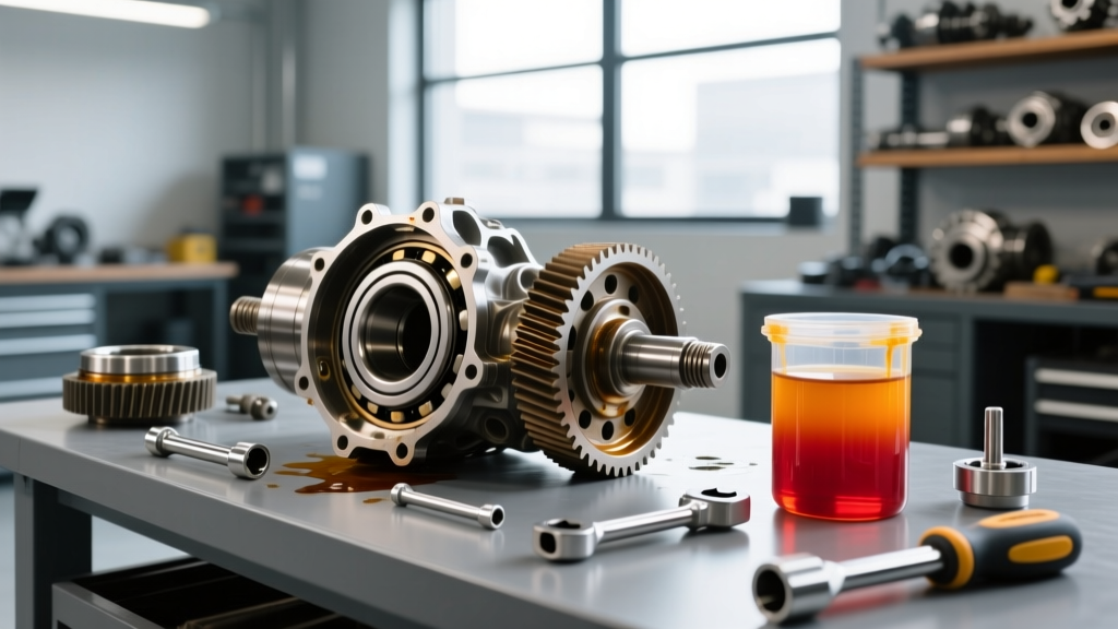 Rear Differential Bearing Replacement & Fluid Change Guide