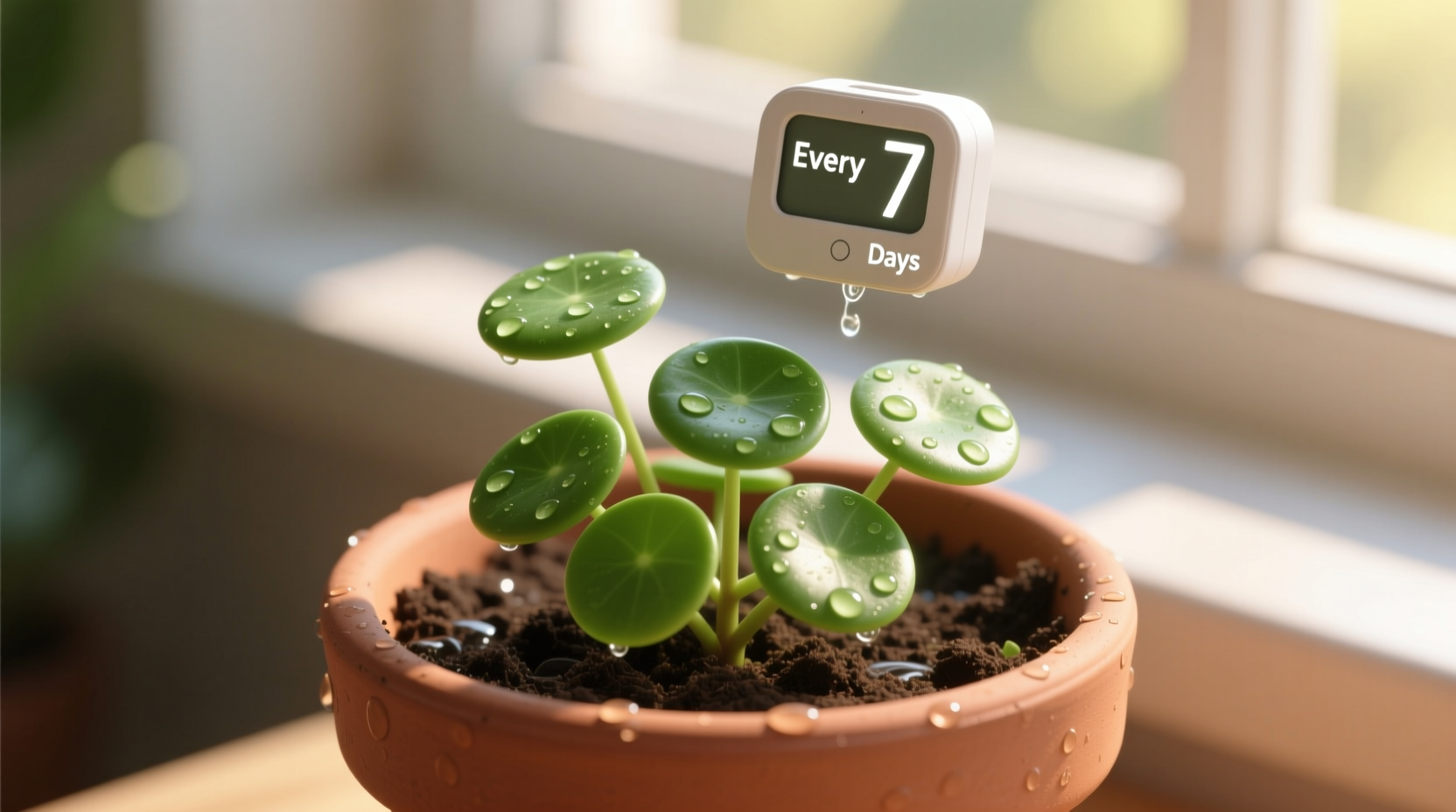 how often to water a money plant