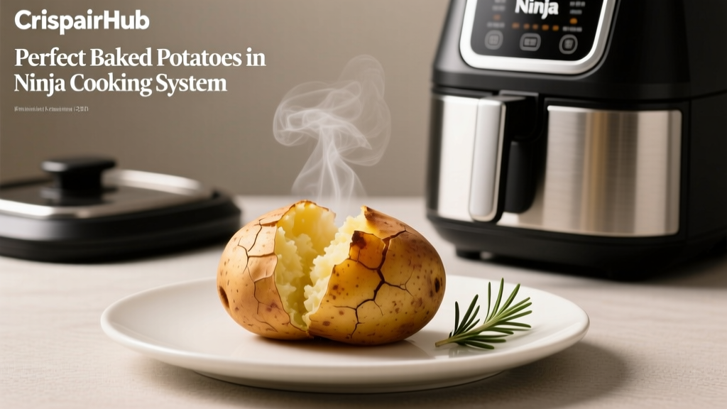 Perfect Baked Potatoes in Ninja Cooking System