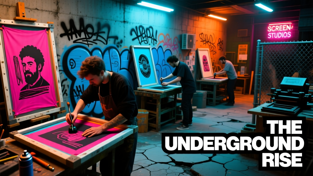 The Underground Rise of DIY Screen-Print Studios in Stree...