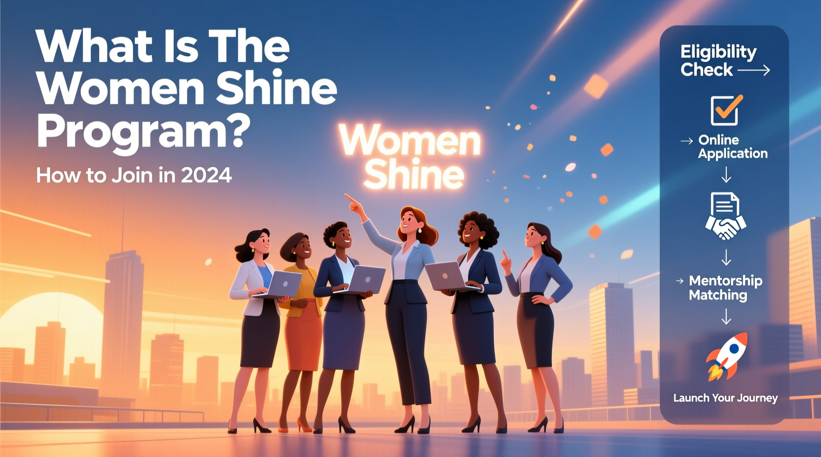 women shine program