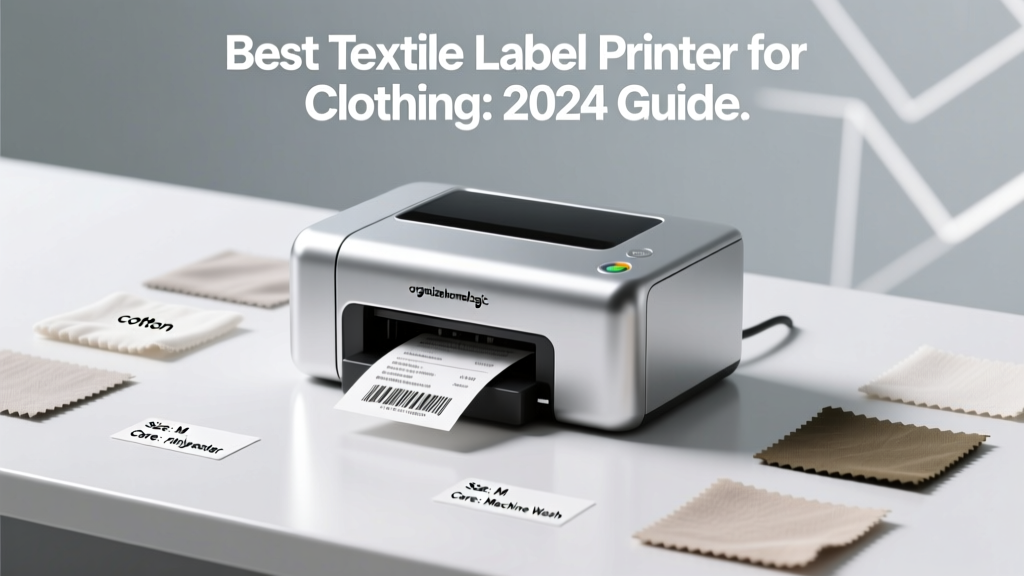 Best Textile Label Printer for Clothing: 2024 Guide