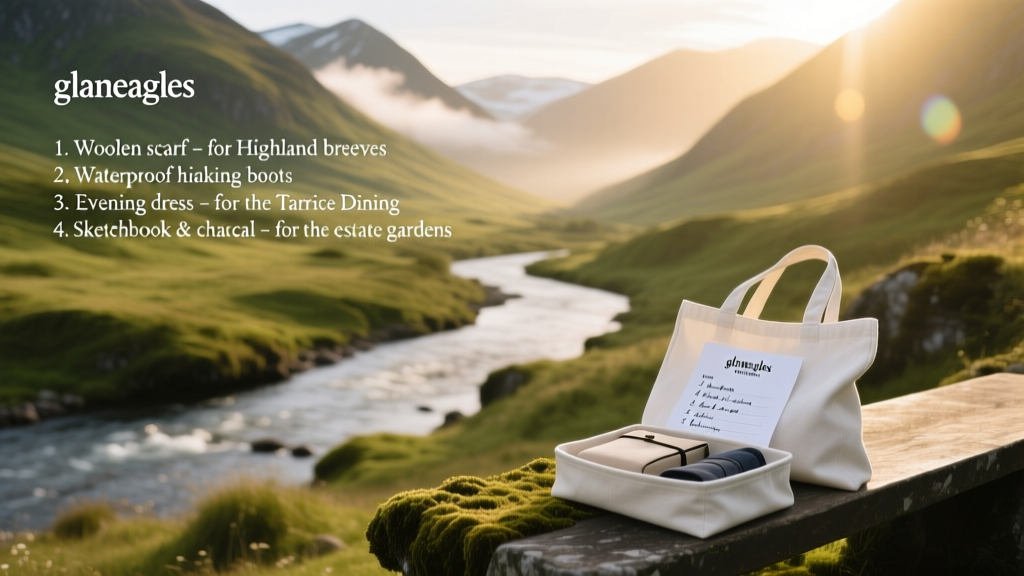 The Gleneagles Hotel Packing List: What to Bring for Scotland’s Iconic Highland Resort