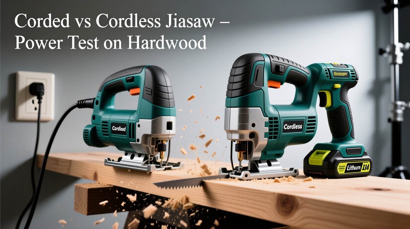 corded vs cordless jigsaw which has enough power for hardwood