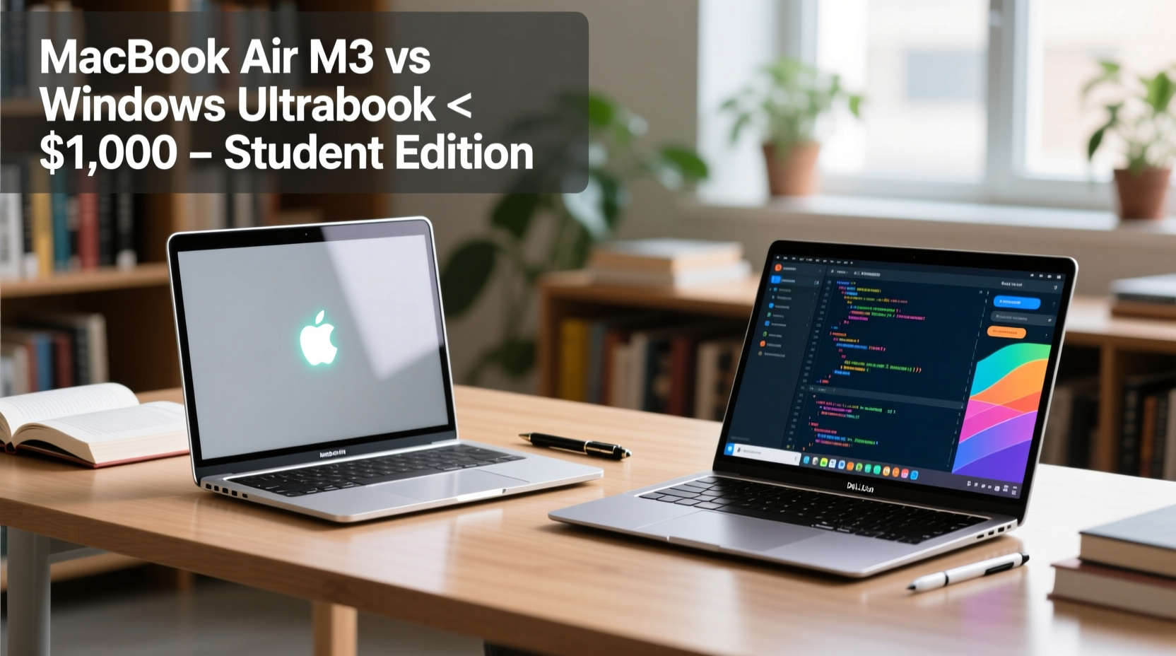 macbook air m3 vs windows ultrabook under 1000 which wins for students
