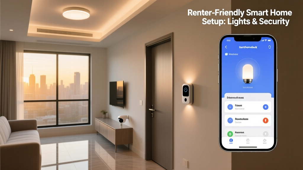 Renter-Friendly Smart Home Setup: Lights & Security