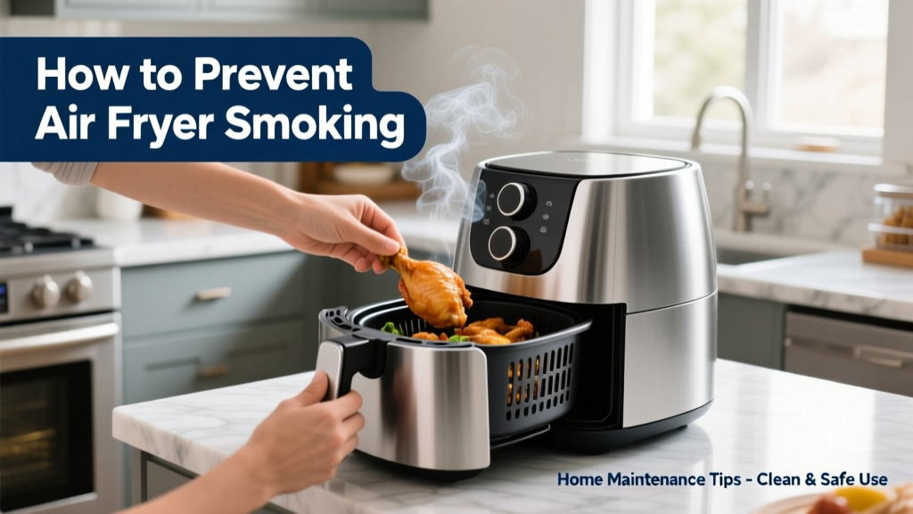 How to Prevent Air Fryer Smoking: A Homeowner’s Guide