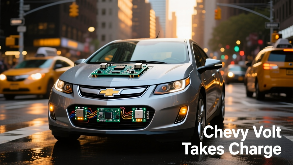 Chevy Volt Takes Charge in New York City: A Real-World Case Study in Urban EV Integration