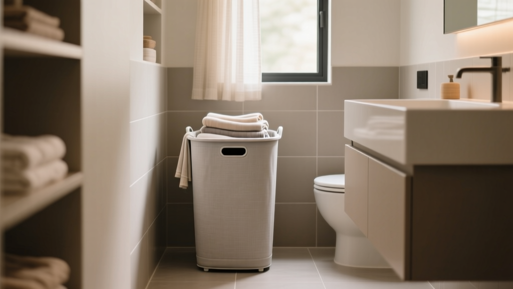 Best Narrow Laundry Hampers for Small Bathrooms (2024)