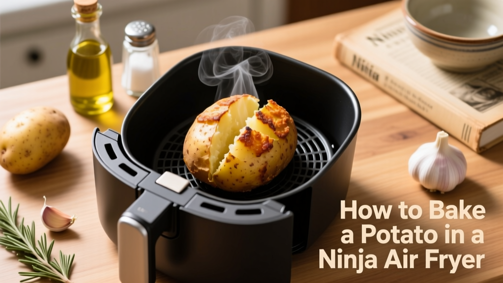 Bake Perfect Potatoes in Your Ninja Air Fryer Oven