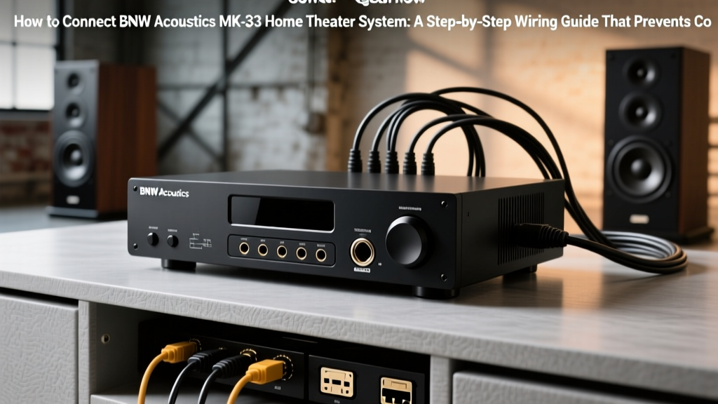 How To Connect Bnw Acoustics Mk 33 Home Theater System (2026)