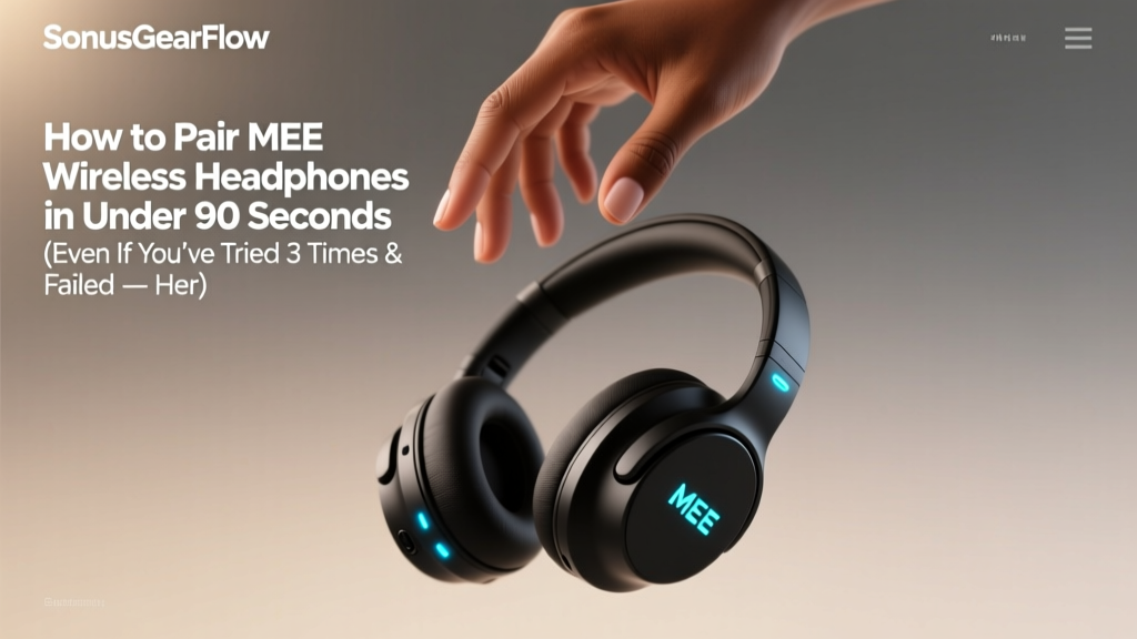 MEE Wireless Headphones Pairing Guide (2026)
