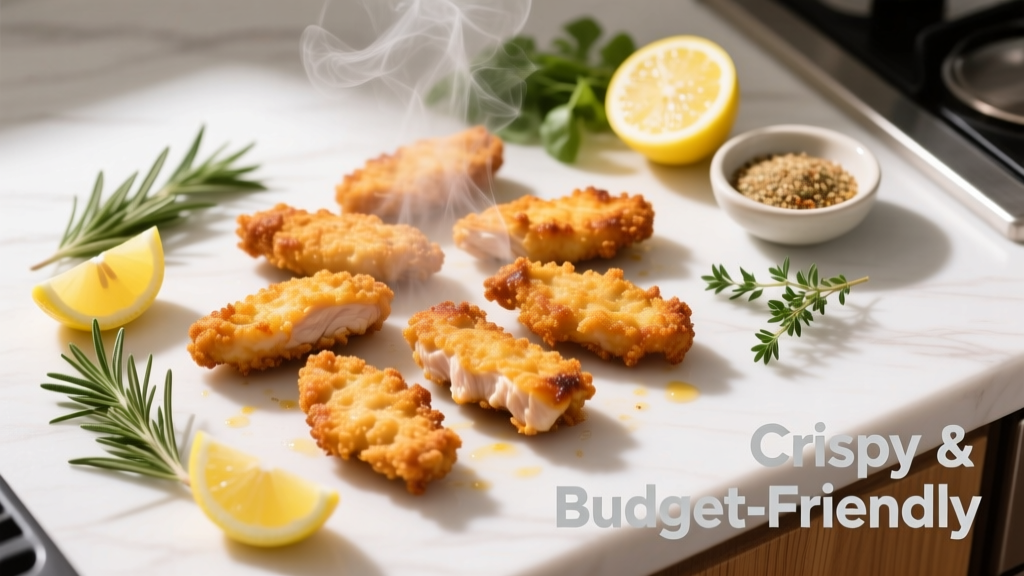 Unbreaded Air Fryer Chicken Tenders: Crispy &