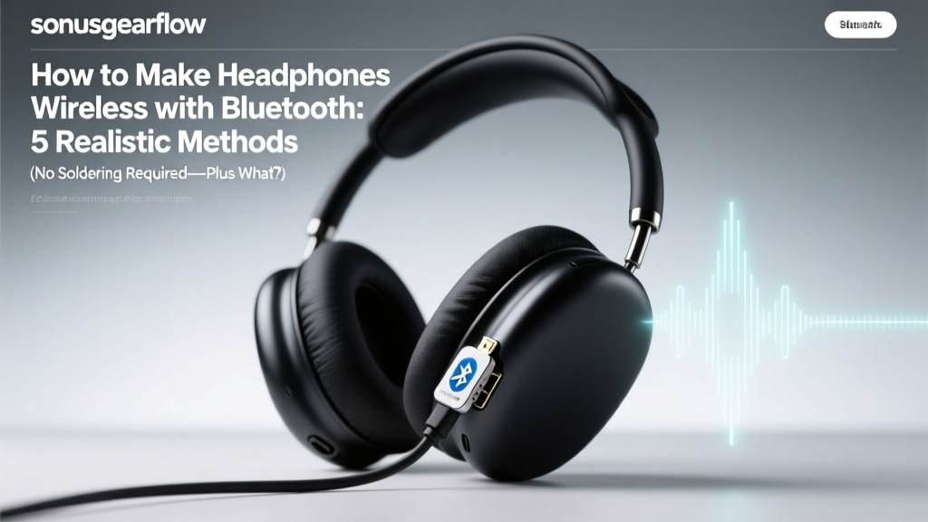 How to Make Headphones Wireless with Bluetooth (2026)