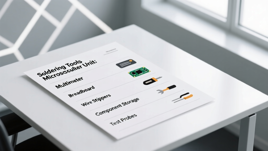 MCU Projects Tools Checklist: Essential Hardware, Software, and Workflow Essentials for Reliable Embedded Development