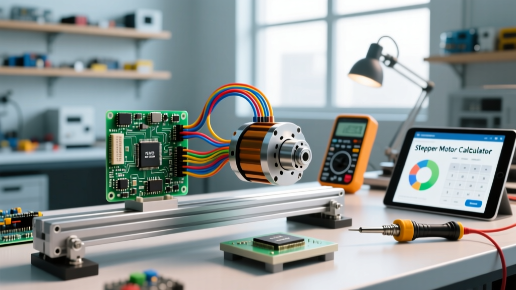 How to Use a Stepper Motor Calculator for CNC and 3D Printer Axis Sizing