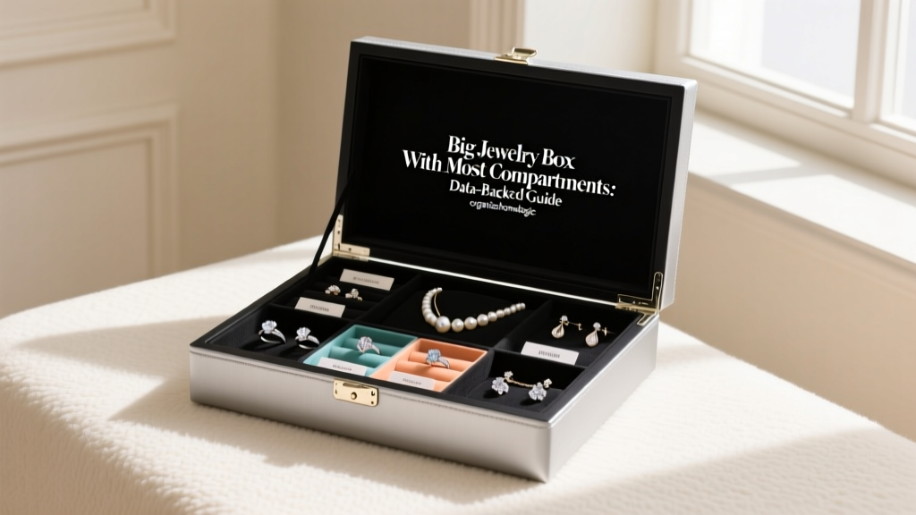 Biggest Jewelry Box: Most Compartments, Data-Backed