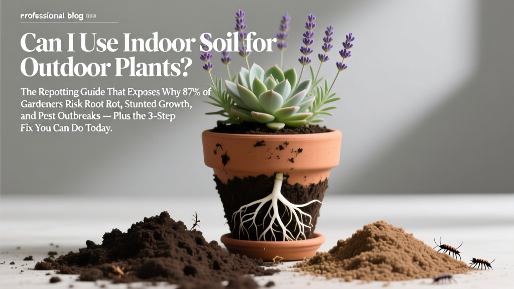 Can I Use Indoor Soil for Outdoor Plants? (2026)