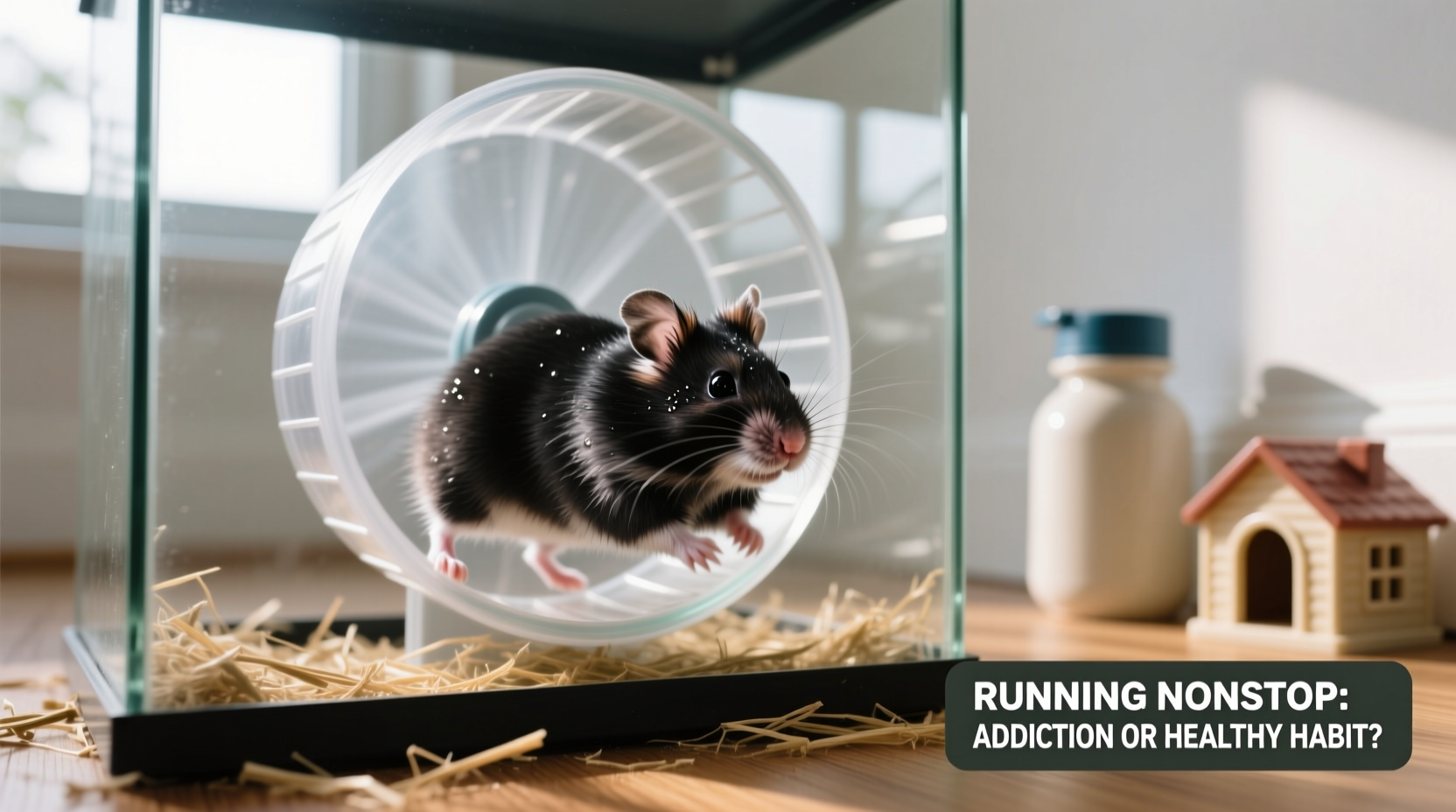 why is my hamster running nonstop wheel addiction or healthy habit