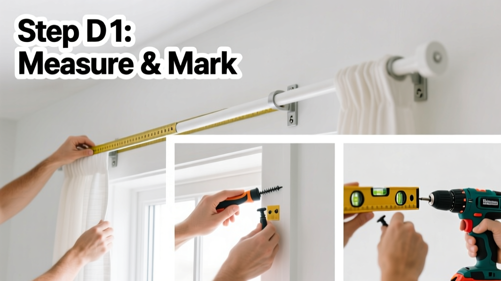 How to Install Curtain Rods: A Step-by-Step Tutorial
