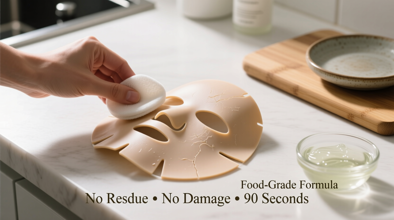 eco friendly lipstick removal for silicone masks