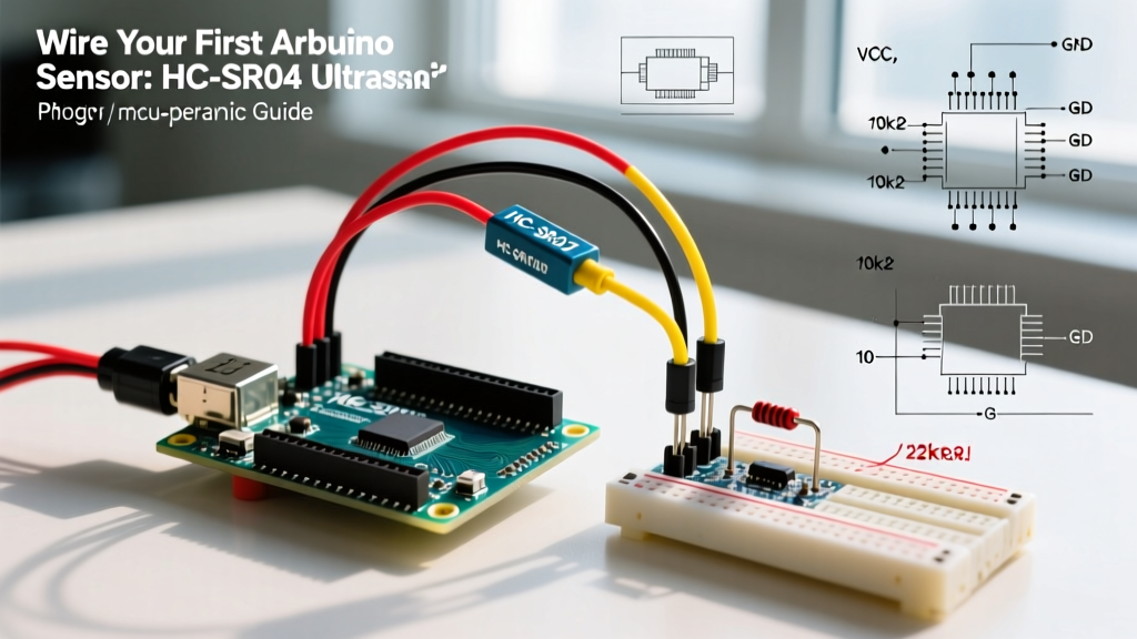 Wire Your First Arduino Sensor: HC-SR04 Ultrasonic Guide